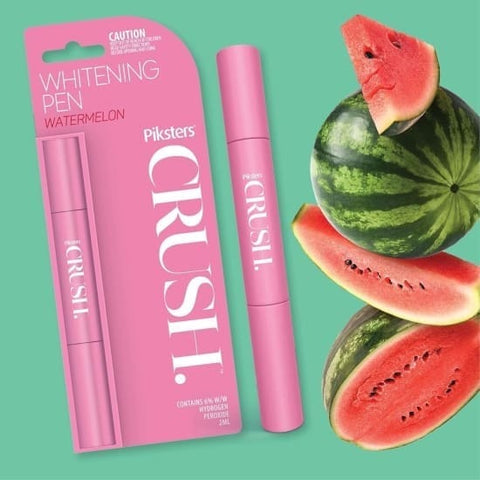 PIKSTERS Crush Watermelon Flavor Whitening Pen NEW teeth whitener0