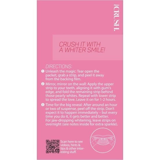 PIKSTERS Crush Watermelon Flavor Whitening STRIPS teeth whitener 14 upper +lower3