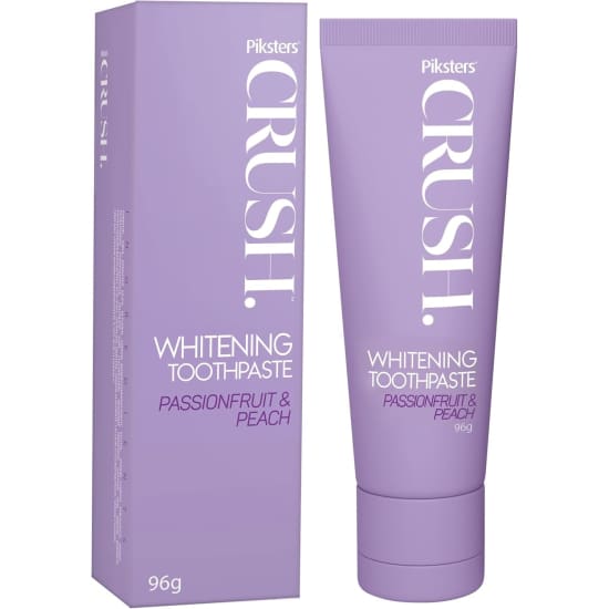 PIKSTERS Crush Whitening Toothpaste PASSIONFRUIT & PEACH flavor teeth whitener1