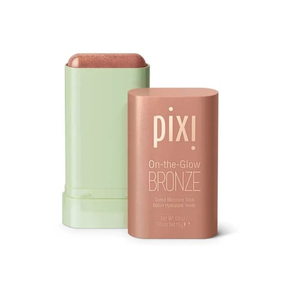 PIXI On The Glow BRONZER SOFT GLOW tinted moisture stick lips cheeks - Health & Beauty:Makeup:Face:Bronzer Contour & Highlighter