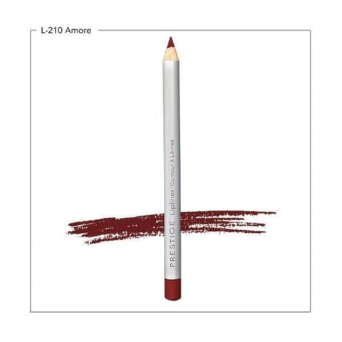PRESTIGE COSMETICS Lipliner AMORE L210 red lip liner wooden pencil sealed - Health & Beauty:Makeup:Lips:Lip Liner