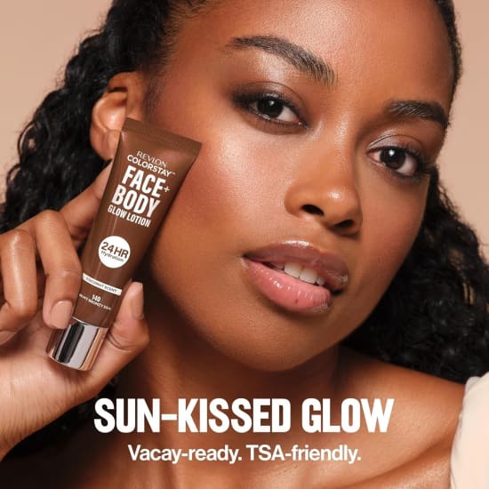 REVLON Colorstay Face + Body Glow Lotion IF YOU GLOW YOU GLOW 1302