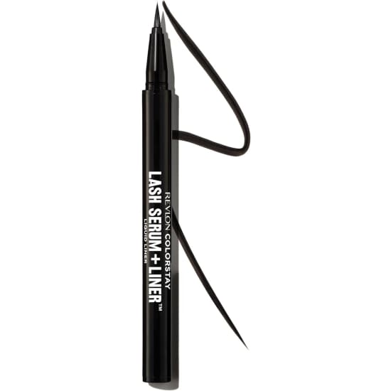 REVLON Colorstay Lash Serum + Liquid Eyeliner BLACKEST BLACK 001 eye liner1