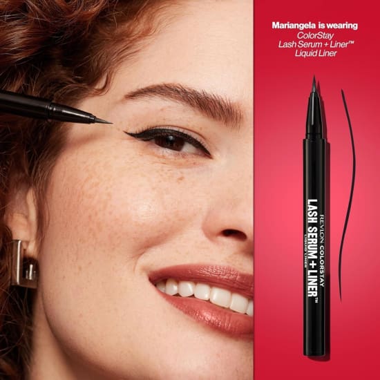 REVLON Colorstay Lash Serum + Liquid Eyeliner BLACKEST BLACK 001 eye liner6