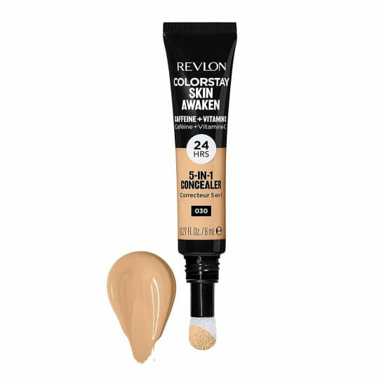 REVLON ColorStay Skin Awaken 5-in-1 Concealer CHOOSE COLOUR caffeine vitamin c - 030 Light Medium - Health & Beauty:Makeup:Face:Concealer