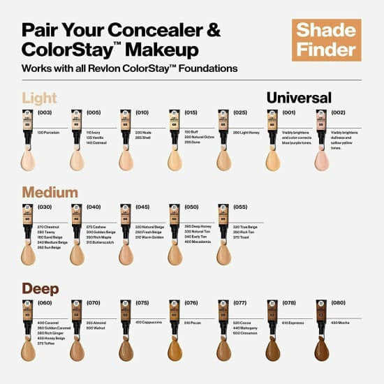 REVLON ColorStay Skin Awaken 5-in-1 Concealer CHOOSE COLOUR caffeine vitamin c - Health & Beauty:Makeup:Face:Concealer