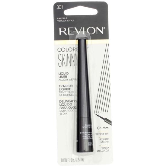 REVLON Colorstay SKINNY Liquid Eyeliner BLACK OUT 301 eye liner - Health & Beauty:Makeup:Eyes:Eyeliner