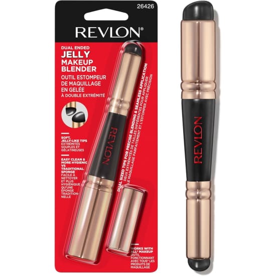 REVLON Dual Ended Jelly Makeup Blender Tool Silicone Makeup Applicator 264260