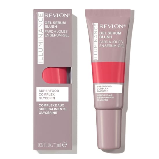 REVLON Illuminance Gel Serum Blush STRIKING ROSE 520 - Health & Beauty:Makeup:Face:Blush