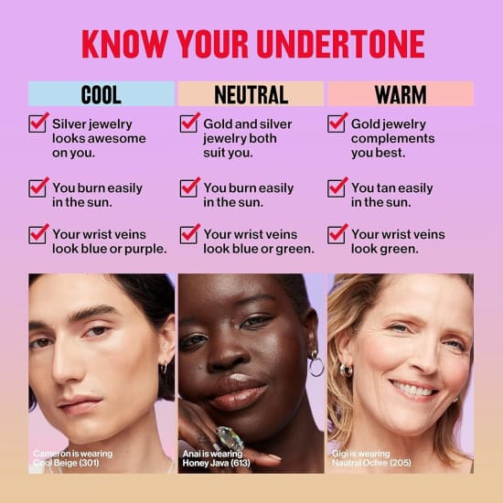 REVLON Illuminance Skin Caring Foundation CREAMY NATURAL 201 squalane hyaluronic5