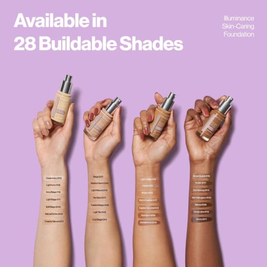 REVLON Illuminance Skin Caring Foundation MEDIUM SAND 305 squalane hyaluronic5