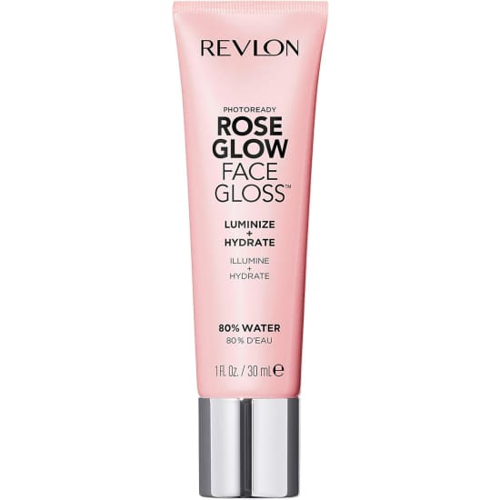 REVLON Photoready Rose Glow Face Gloss Luminize & Hydrate NEW base 30mL3