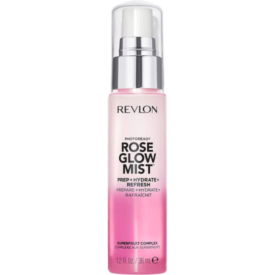 REVLON Photoready Rose Glow Face MIST Prep, Hydrate & Refresh base 36mL spray pr0