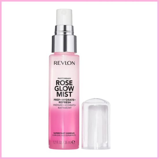 REVLON Photoready Rose Glow Face MIST Prep, Hydrate & Refresh base 36mL spray pr1