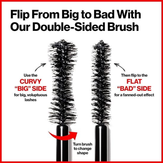 REVLON So Fierce! Big Bad Lash Extreme Volume Tint Mascara BLACK 761 - Health & Beauty:Makeup:Eyes:Mascara