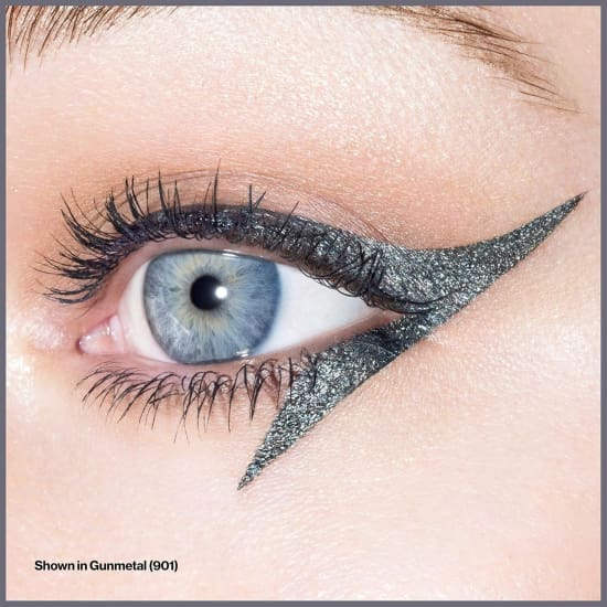 REVLON So Fierce Chrome Ink Liquid EyeLiner Eye Liner GUNMETAL 9013