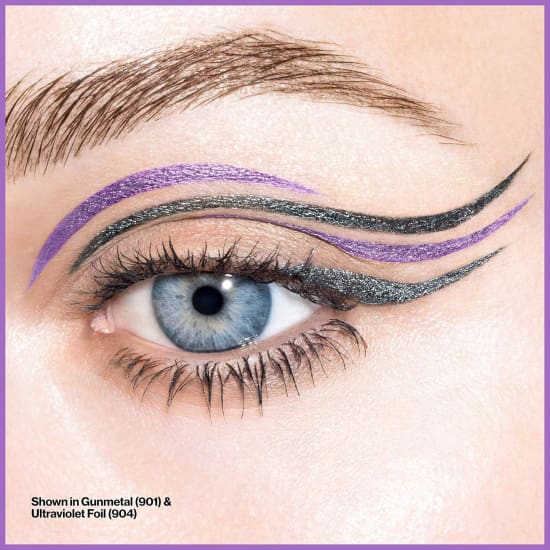 REVLON So Fierce Chrome Ink Liquid EyeLiner Eye Liner GUNMETAL 9015