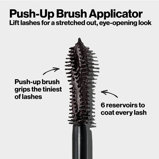 REVLON So Fierce! Lifted High Volume Mascara BLACK 104 waterproof eyes wide open2