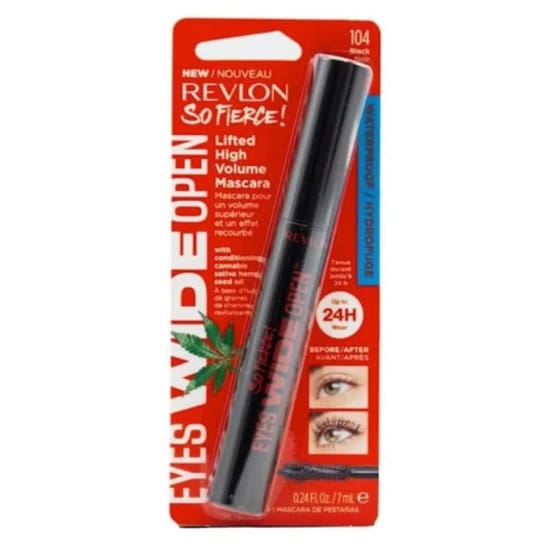 REVLON So Fierce! Lifted High Volume Mascara BLACK 104 waterproof eyes wide open0