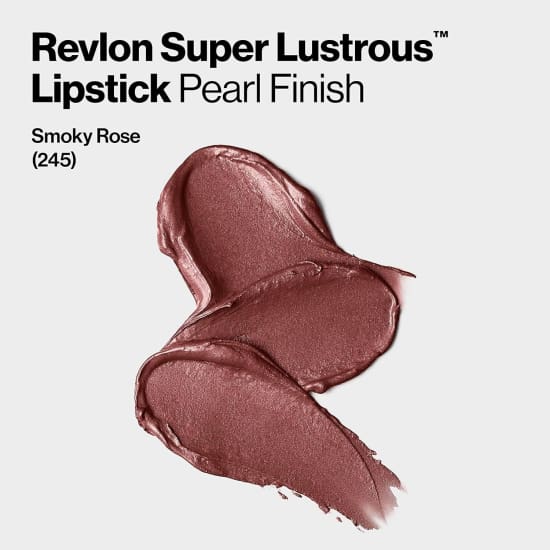 REVLON Super Lustrous Pearl Lipstick SMOKY ROSE 245 NEW1