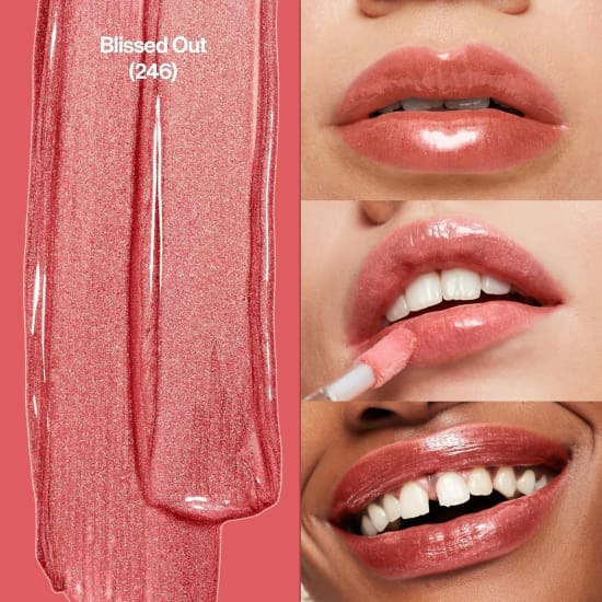 REVLON Super Lustrous The Gloss Lip Gloss BLISSED OUT 246 lipgloss1