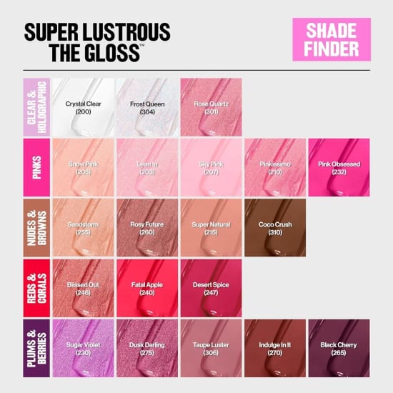 REVLON Super Lustrous The Gloss Lip Gloss BLISSED OUT 246 lipgloss6