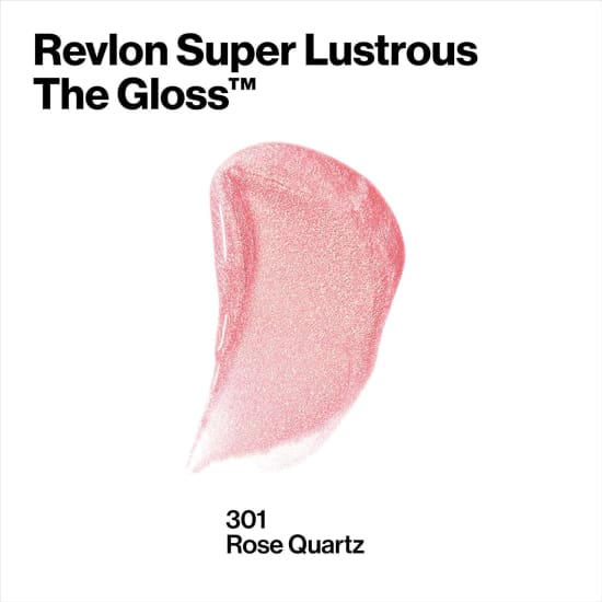 REVLON Super Lustrous The Gloss Lip Gloss ROSE QUARTZ 301 lipgloss1