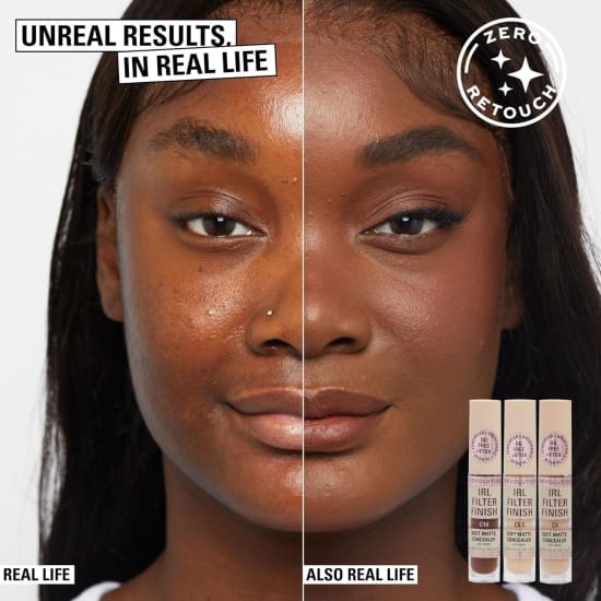 REVOLUTION BEAUTY IRL Filter Finish Soft Matte Concealer C16 waterproof - Health & Beauty:Makeup:Face:Concealer