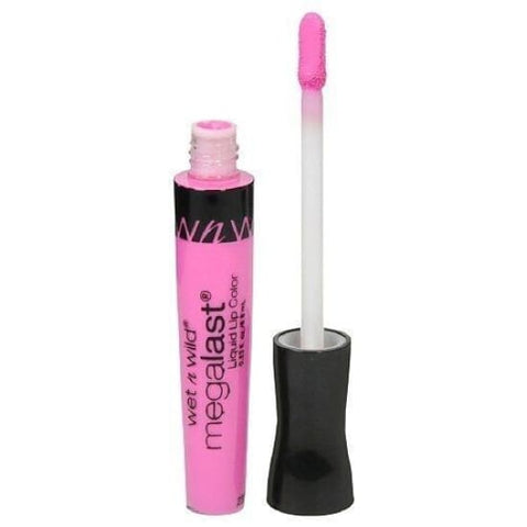 WET N WILD MegaLast Liquid Lip Color Lipstick CLICK ON MY HYPERPINK 924A colour - Health & Beauty:Makeup:Lips:Lipstick