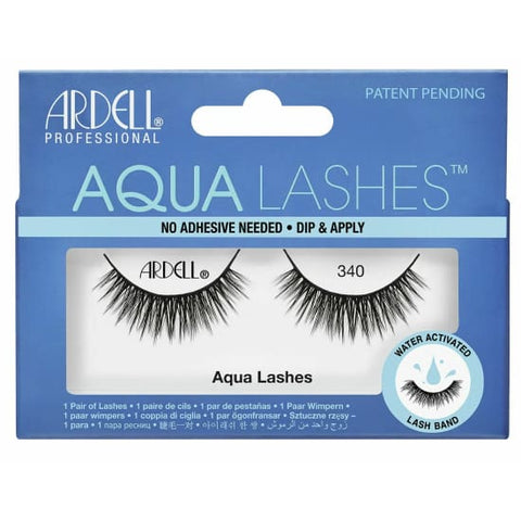 ARDELL Aqua Lashes False Eyelashes CHOOSE eye lash extensions NO GLUE NEEDED!! - 340 - Health & Beauty:Makeup:Eyes:Eyelash Extensions