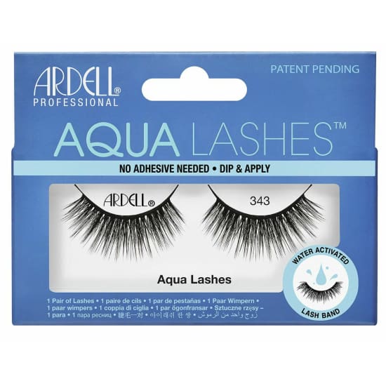 ARDELL Aqua Lashes False Eyelashes CHOOSE eye lash extensions NO GLUE NEEDED!! - 343 - Health & Beauty:Makeup:Eyes:Eyelash Extensions