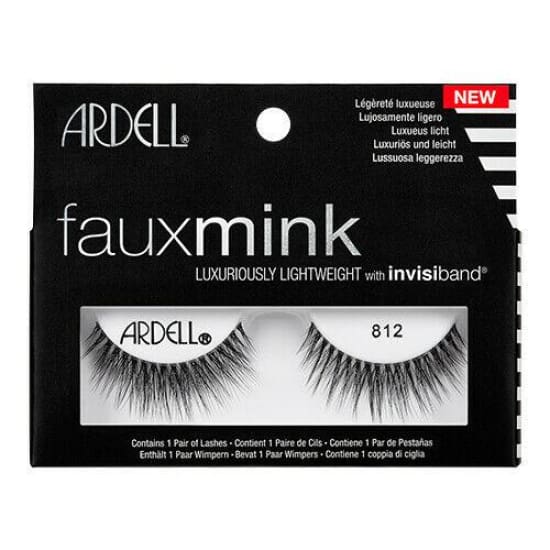 ARDELL Faux Mink False Eyelashes 812 NEW eye lashes - Health & Beauty:Makeup:Eyes:Eyelash Extensions
