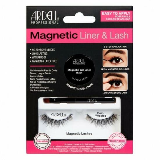 ARDELL Magnetic Liner & Lash Kit False Eyelashes CHOOSE STYLE eye extensions - Demi Wispies - Health & Beauty:Makeup:Eyes:Eyelash Extensions