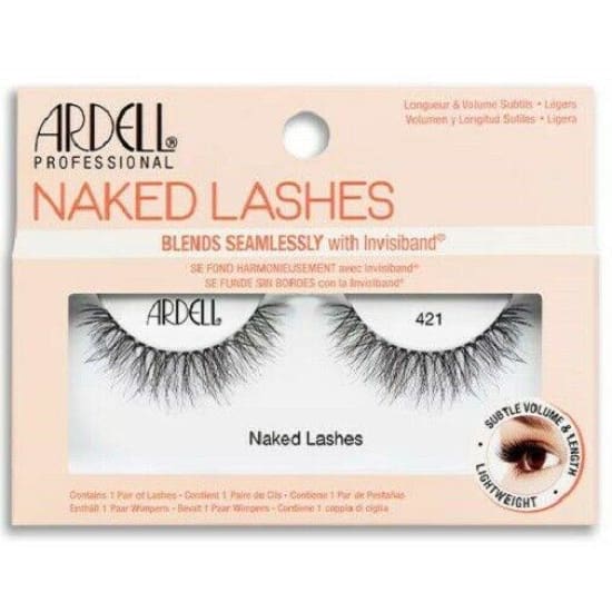 ARDELL Naked Lashes False Eyelashes CHOOSE STYLE eye lash extensions - 421 - Health & Beauty:Makeup:Eyes:Eyelash Extensions