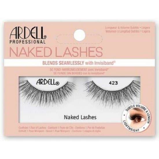 ARDELL Naked Lashes False Eyelashes CHOOSE STYLE eye lash extensions - 423 - Health & Beauty:Makeup:Eyes:Eyelash Extensions