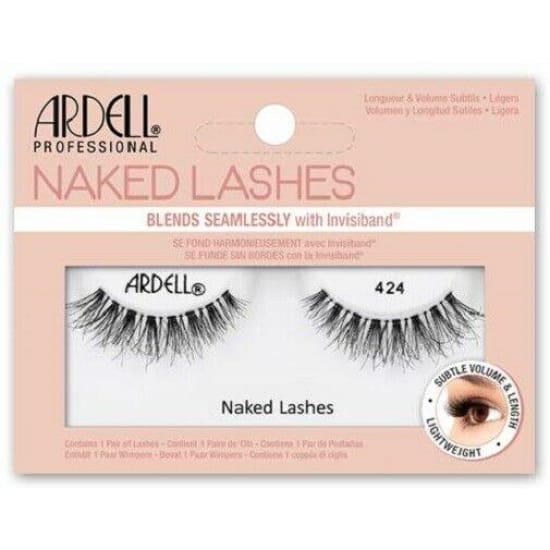 ARDELL Naked Lashes False Eyelashes CHOOSE STYLE eye lash extensions - 424 - Health & Beauty:Makeup:Eyes:Eyelash Extensions