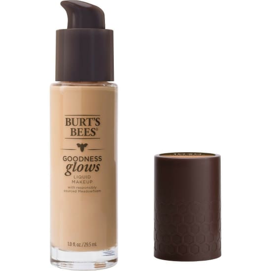 BURT’S BEES Goodness Glows Liquid Makeup Foundation CHOOSE YOUR COLOUR New Burts - Linen Beige 1030 - Health & Beauty:Makeup:Face:Foundation