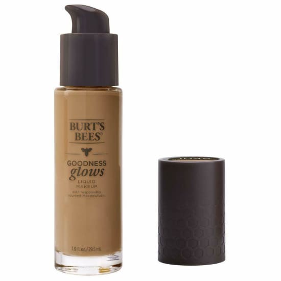 BURT’S BEES Goodness Glows Liquid Makeup Foundation CHOOSE YOUR COLOUR New Burts - Medium Sand 1046 - Health & Beauty:Makeup:Face:Foundation