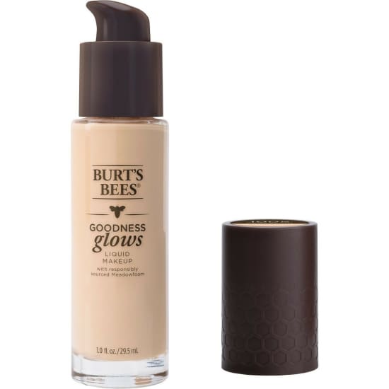 BURT’S BEES Goodness Glows Liquid Makeup Foundation CHOOSE YOUR COLOUR New Burts - Porcelain 1005 - Health & Beauty:Makeup:Face:Foundation