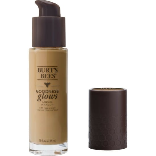 BURT’S BEES Goodness Glows Liquid Makeup Foundation CHOOSE YOUR COLOUR New Burts - Soft Honey 1035 - Health & Beauty:Makeup:Face:Foundation
