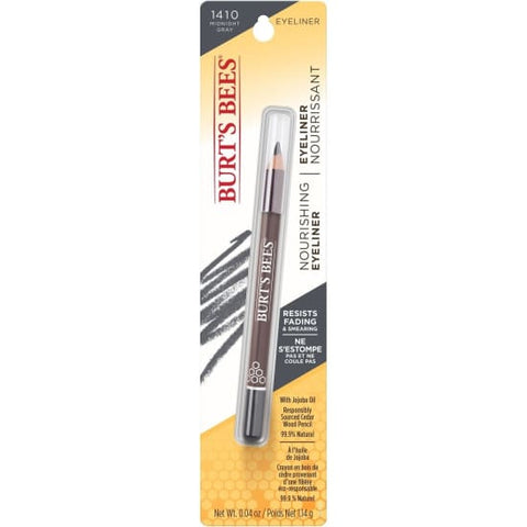 BURT’S BEES Nourishing Eyeliner Pencil MIDNIGHT GRAY 1410 New eye liner - Health & Beauty:Makeup:Eyes:Eyeliner