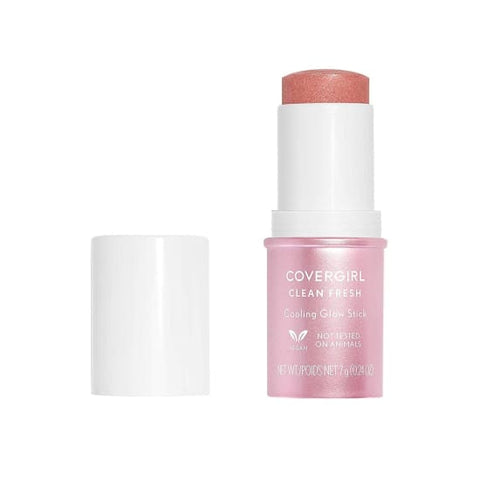 COVERGIRL Clean Fresh Cooling Glow Stick Highlighter Illuminator PINK THRILL 100 - Health & Beauty:Makeup:Face:Bronzer Contour & Highlighter