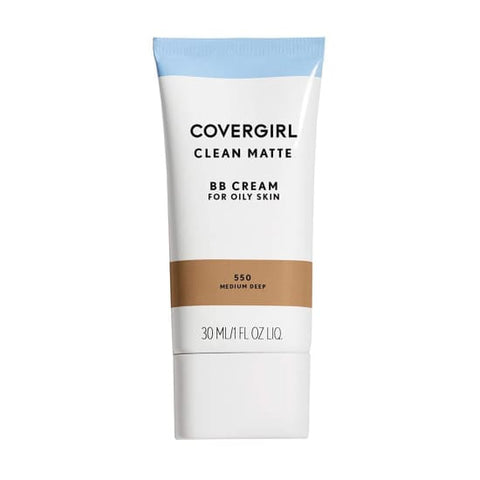 COVERGIRL Clean Matte B.B Cream BB MEDIUM DEEP 550 NEW 30mL - Health & Beauty:Makeup:Face:Face Primer