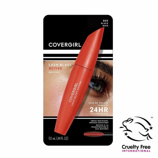 COVERGIRL Lash Blast Active Mascara CHOOSE COLOUR washable black brown extreme - 805 Black - Washable - Health & Beauty:Makeup:Eyes:Mascara