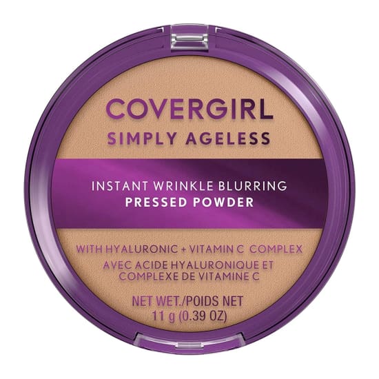 COVERGIRL & OLAY Simply Ageless Instant Wrinkle Blurring Pressed Powder CHOOSE - Buff Beige 225 - Health & Beauty:Makeup:Face:Face Powder
