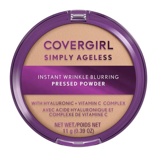 COVERGIRL & OLAY Simply Ageless Instant Wrinkle Blurring Pressed Powder CHOOSE - Classic Ivoire 210 - Health & Beauty:Makeup:Face:Face 
