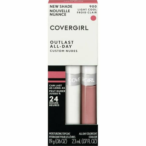 COVERGIRL Outlast All Day Liquid Lipcolor Lipstick Custom Nudes LIGHT COOL 900 - Health & Beauty:Makeup:Lips:Lipstick