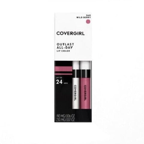COVERGIRL Outlast All Day Liquid Lipcolor Lipstick WILD BERRY 560 - Health & Beauty:Makeup:Lips:Lipstick