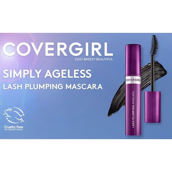 COVERGIRL Simply Ageless Lash Plumping Mascara CHOOSE Hyaluronic - Health & Beauty:Makeup:Eyes:Mascara