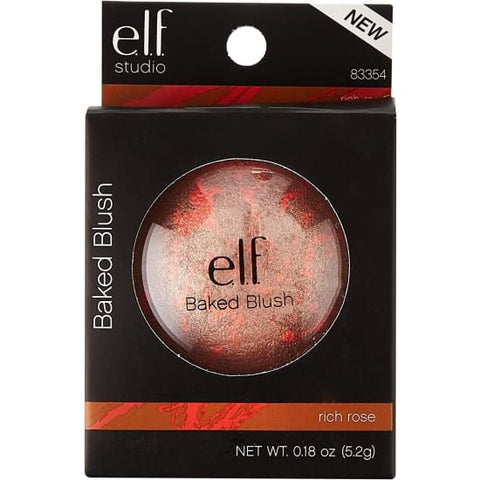 E.L.F Baked Blush RICH ROSE 83354 elf - Health & Beauty:Makeup:Face:Blush